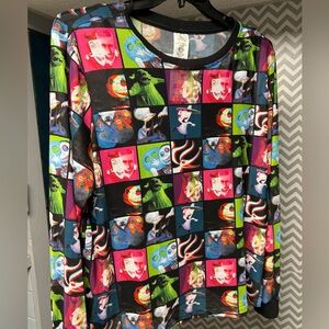 Women’s Disney Nightmare Before Christmas shirt NWT sz L